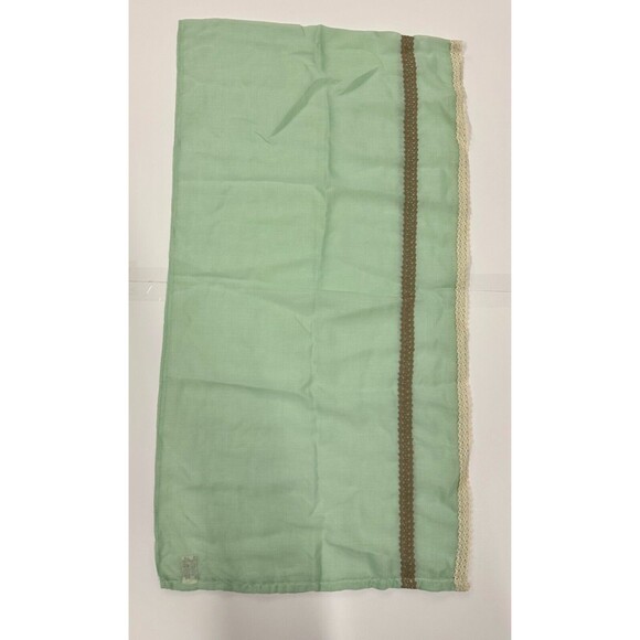 Simply Noelle Silk Blend Scarf Shawl Pastel Green - Picture 2 of 7